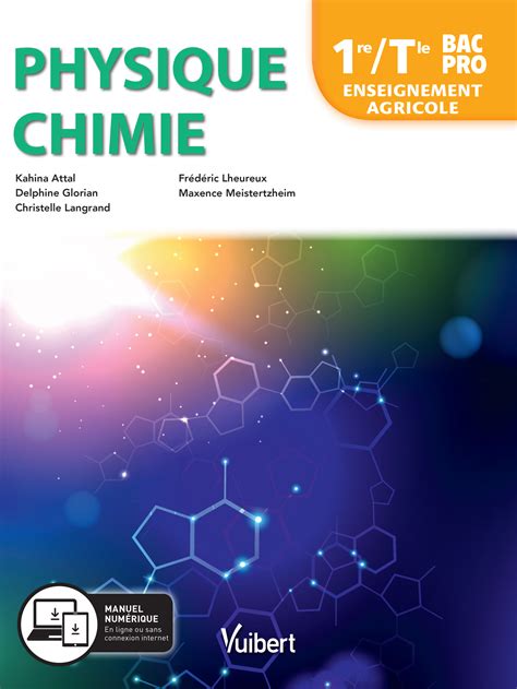 Physique Chimie 1retle Bac Pro Enseignement Agricole 2019 Manuel