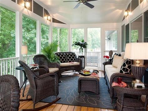 The screening system was a three step process. Screened Lanai Decorating Ideas — Best Room Design ...
