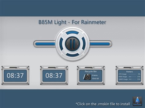 How To Install Rainmeter Skin From Zip Dnaret