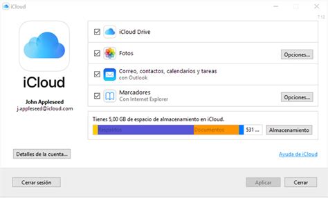 Configurar Y Usar Icloud Para Windows Soporte T Cnico De Apple 37200