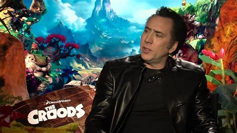 Nicolas Cage On The Croods Youtube