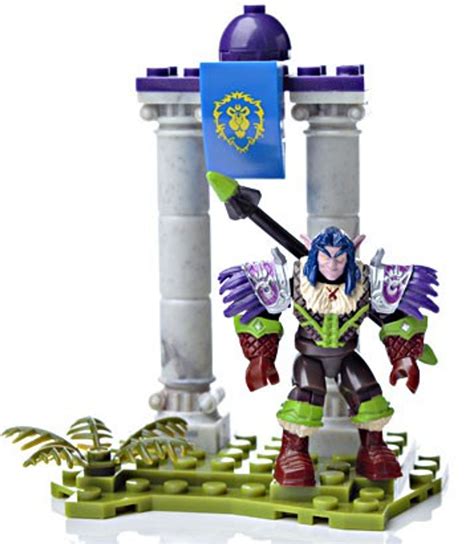 Mega Bloks World Of Warcraft Faction Packs Ironoak Figure Set 91002