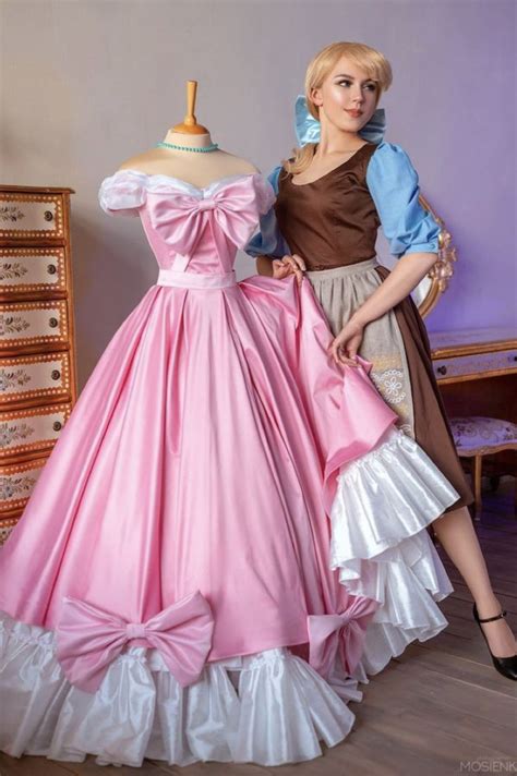Cinderellas Pink Dress Disney Princess Dresses Pretty Dresses