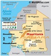 Mauritania Map / Geography of Mauritania / Map of Mauritania ...