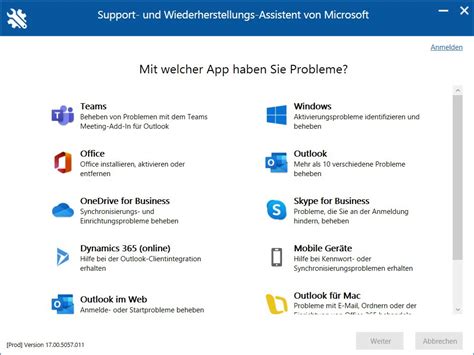 Tipp Microsoft Support Und Wiederherstellungs Assistent Hilft Bei