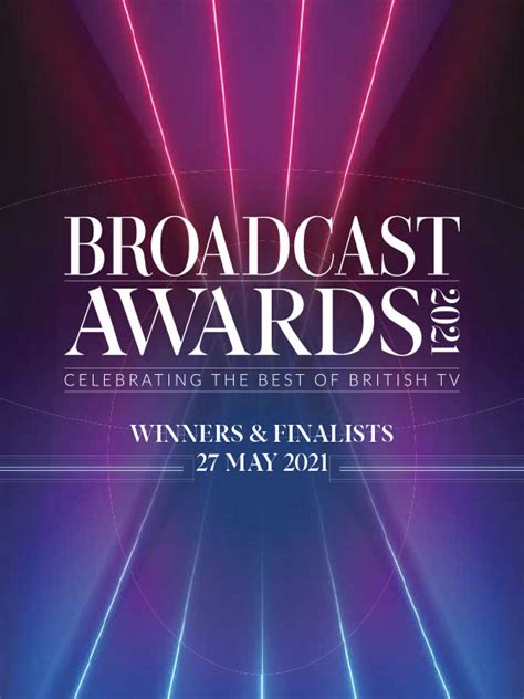 Broadcast Awards 2021 Download Pdf Magazines Magazines Commumity