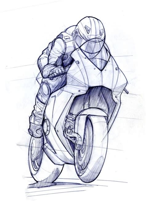 Ev 0 Rr By Mark Wells At Bike Sketch Bike Drawing