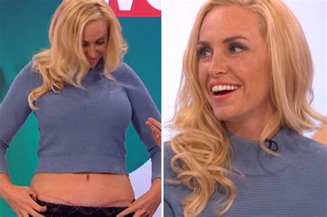 josie gibson shows a little too much on loose women daily star
