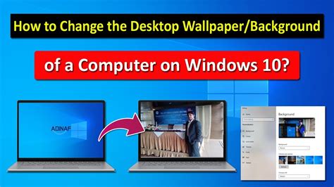 How To Change Desktop Background On Windows 10 How To Change The