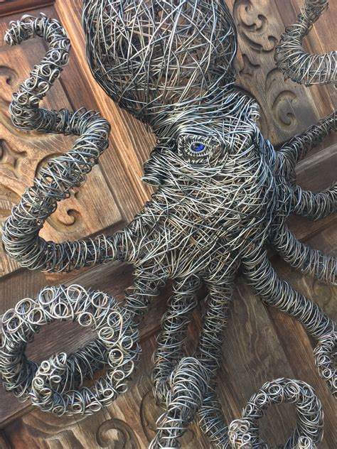 Art Gone Haywire Octopus Scrap Metal Art Metal Art Sculpture Metal Art