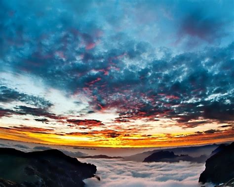 Free Download 2560x1080 Wallpaper Sky Sunset Panorama Landscape Night