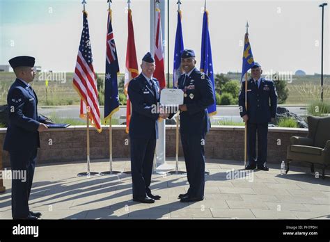 Col Lorenzo Bradley 460th Operations Group Outgoing Commander