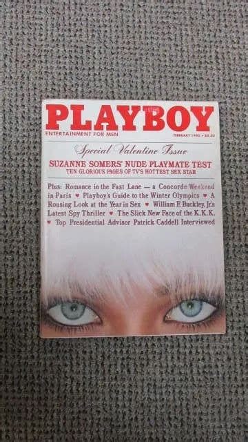 VINTAGE FEBRUARY 1980 Playboy Magazine SUZANNE SOMERS SANDY CAGLE