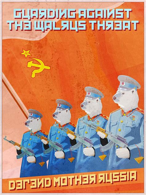 Fine Art Print Soviet Bears 8x10 Fine Art Prints Art Prints Art