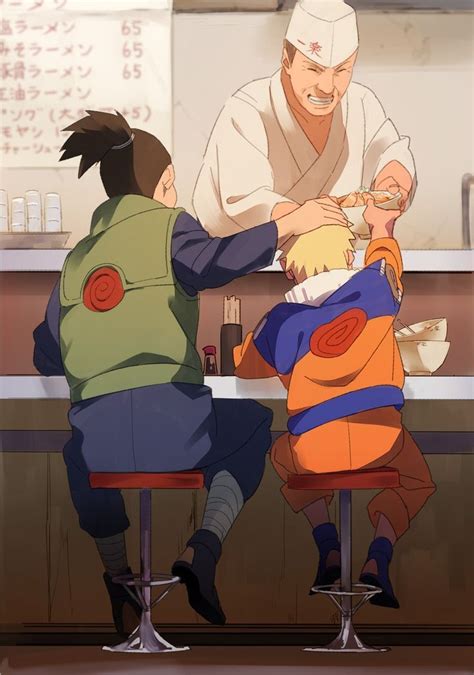 Naruto With Iruka Eating Ramen Sure Brings Back Memories