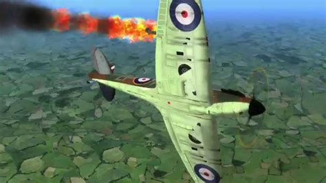 Spitfire Dogfight Battle Of Britain Youtube