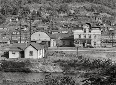 September 1938 Coal Mining Town Of Welch In The Bluefield Section Of