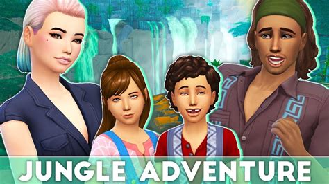Getting Further Into The Jungle🍃 The Sims 4 Jungle Adventure 2