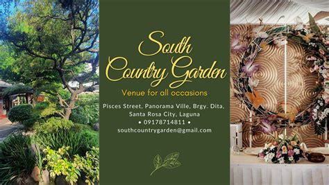 South Country Gardenvenue For All Occasions