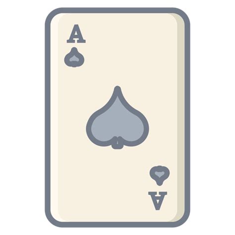 Card Ace Spade Flat Transparent Png And Svg Vector File