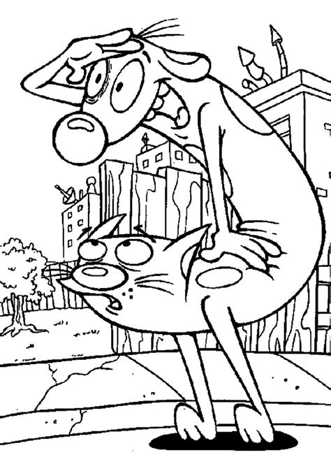 Coloring pages are fun for children of all ages and are a great educational tool that helps children develop fine motor skills, creativity and color recognition! 17 Best images about Cat Dog on Pinterest | Famous ...