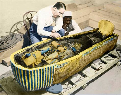 English Archaeologist Howard Carter 1874 1939 Egypt Museum