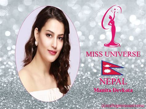 Manita Devkota Miss Universe 2018 Contestant Banner Nepal Nepal Pageantry Beauty Pageant