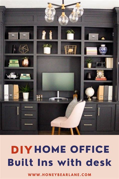 My Gorgeous Diy Office Built Ins Reveal Artofit