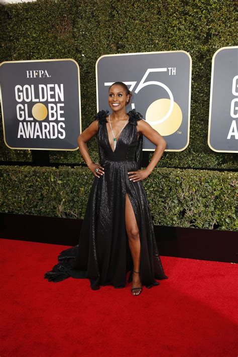 Issa Rae At 75th Annual Golden Globe Awards In Beverly