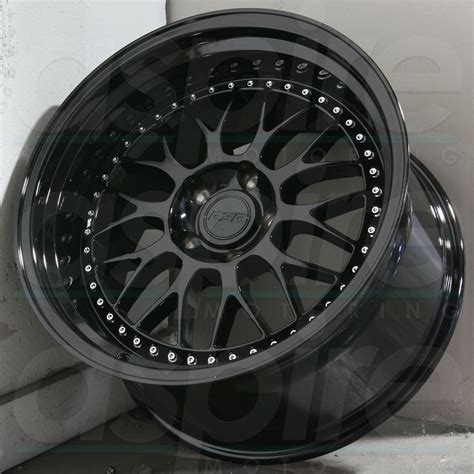 18x9518x105 Esr Sr01 Sr1 5x112 Custom 3515 Gloss Black Wheels Rims