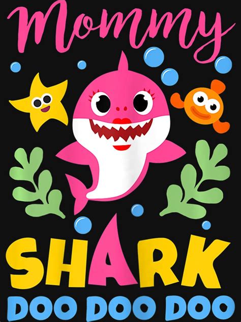Momma Shark Doo Doo Doo T Shirt For Sale By Takhactrong Redbubble