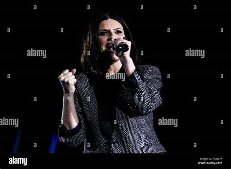 Rome Italy 22nd July 2018 Laura Pausini In Concert At The Circo