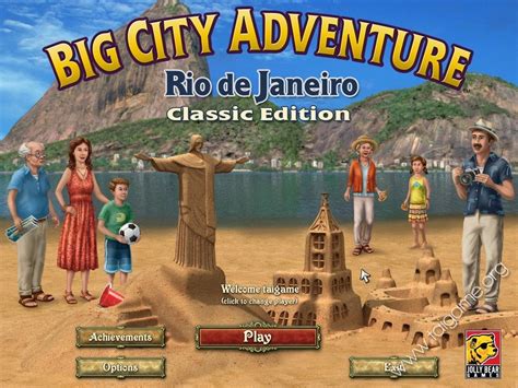 Big City Adventure Rio De Janeiro Classic Edition