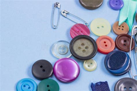 Items For Needlework Sewing Buttons Needles Ribbon Zippers Pins