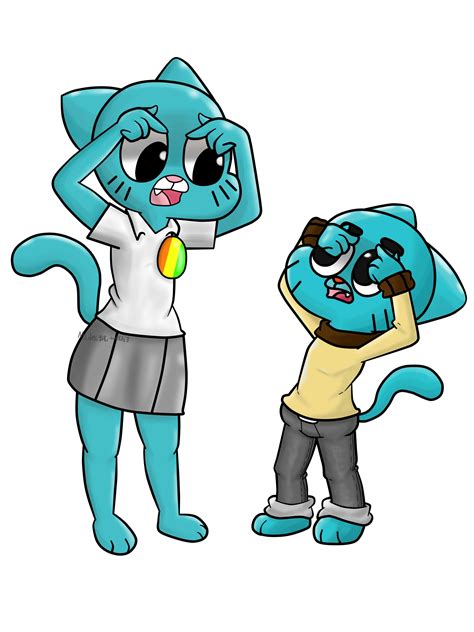 Gumball And Nicole No More Wrinkles By Midnight Wolfi3 On Deviantart
