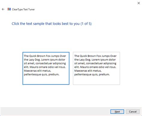 Steps To Fix Clear Type Issue In Windows Format Dossier