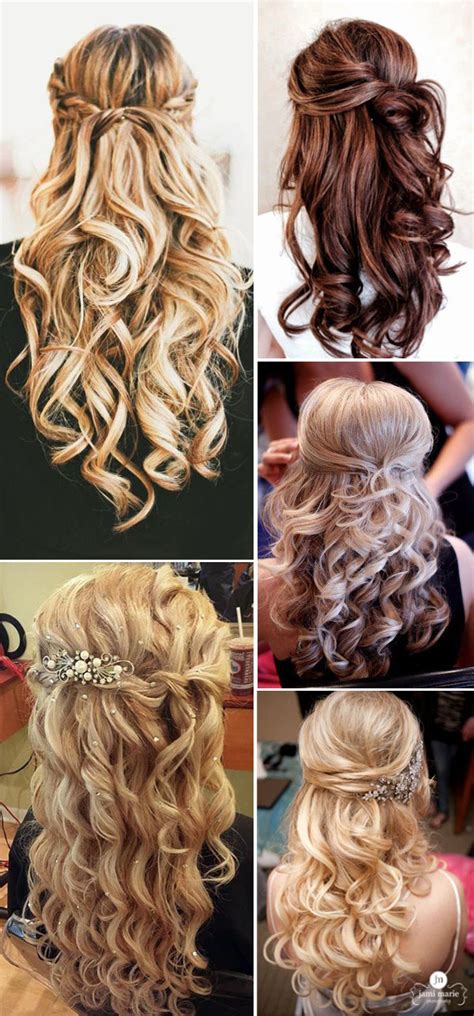 20 Awesome Half Up Half Down Wedding Hairstyle Ideas