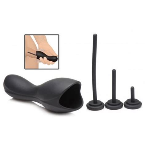 Trinity 10 Function Vibrating Penis Head Teaser With Urethral Sounds Sex Toys And Adult