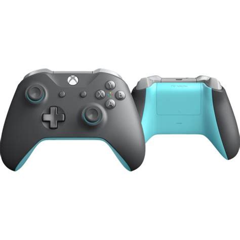 Xbox Wireless Controller Grey And Blue Wireless Bluetooth Xbox One