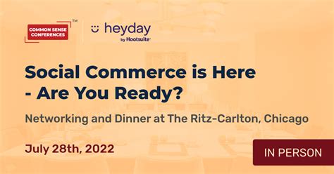 Heyday Social Commerce Is Here Are You Ready