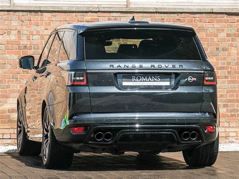 2017 Used Land Rover Range Rover Sport V8 Svr Borealis Black