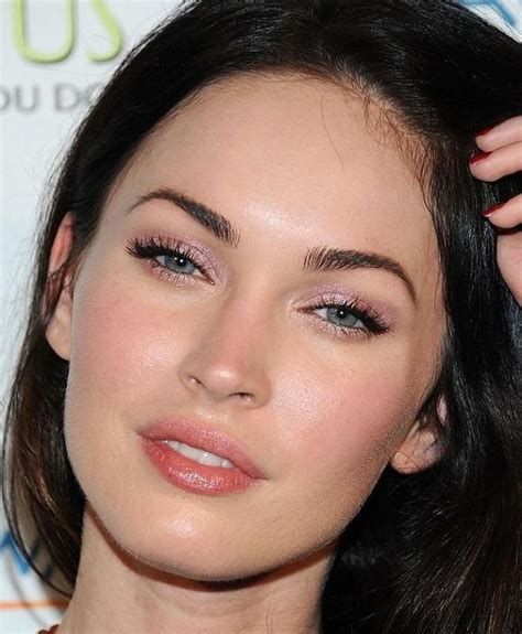 Skin Brows Megan Fox Makeup Celebrity Makeup Looks Celebrity Makeup