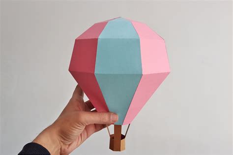 Origami Hot Air Balloon Ubicaciondepersonascdmxgobmx