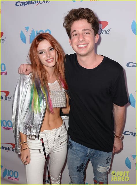 Photo Bella Thorne Charlie Puth Kiss Hold Hands Beach Photo Just Jared