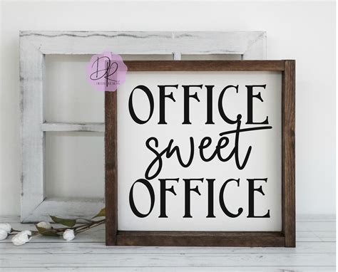 Office Sweet Office Digital Cutting File Svg Dxf Png Etsy