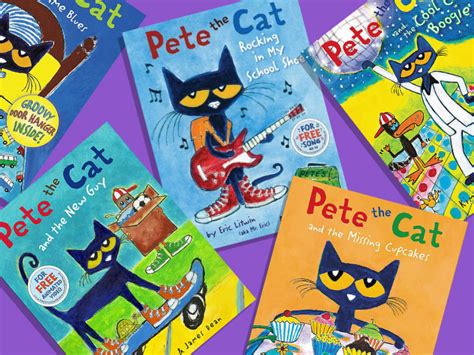 Pete The Cat Books Purrfect For Your Beginning Reader