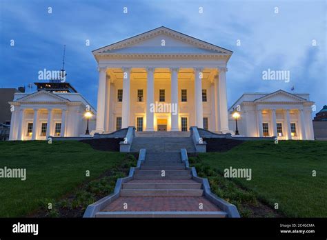 State Capitol Building Richmond Virginia Usa Stock Photo Alamy