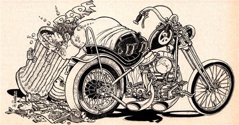 Illustration Bike Artwork Cool Car Drawings Motorcycle Drawing