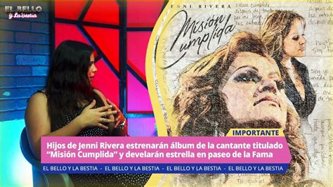 Todo Sobre Misión Cumplida El Nuevo Disco De Jenni Rivera Youtube