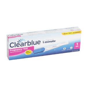 Clearblue Visual Plus 1 Minute Pregnancy Test